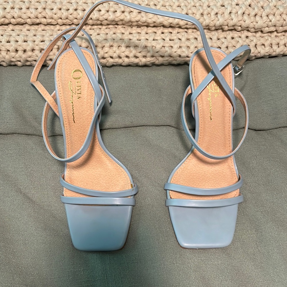 Blue High Heel